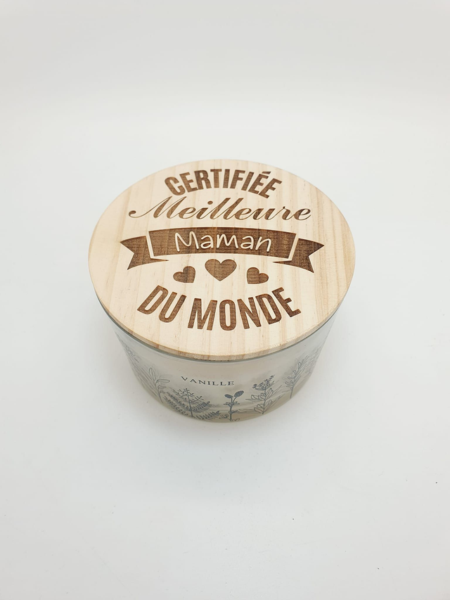 Bougie avec couvercle personnalisé – Image 2