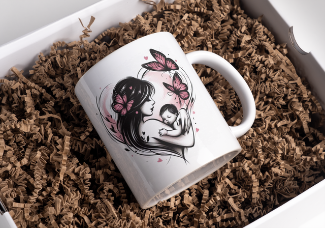 Mugs femme et bébé